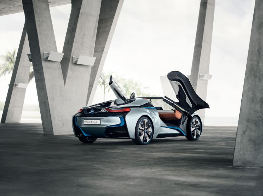  BMW i8 Spyder Concept 2012 года  (фото 20 из 87)